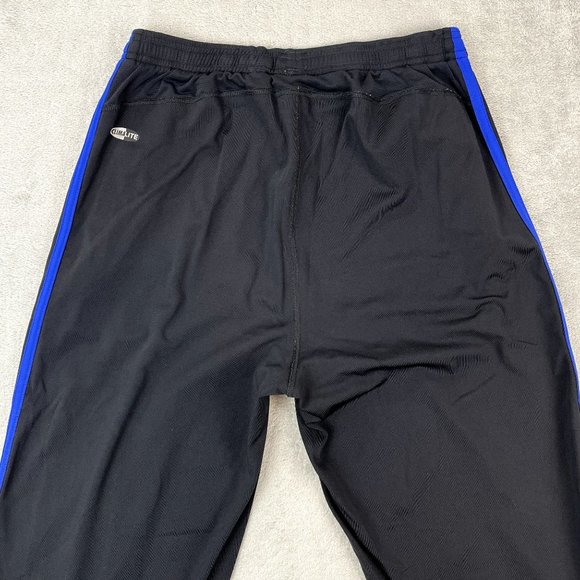 ADIDAS Climalite Y2K Performance Athletic Casual Tapered Track Pants Black - Picture 5 of 8